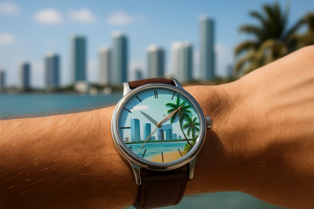 Heure à Miami